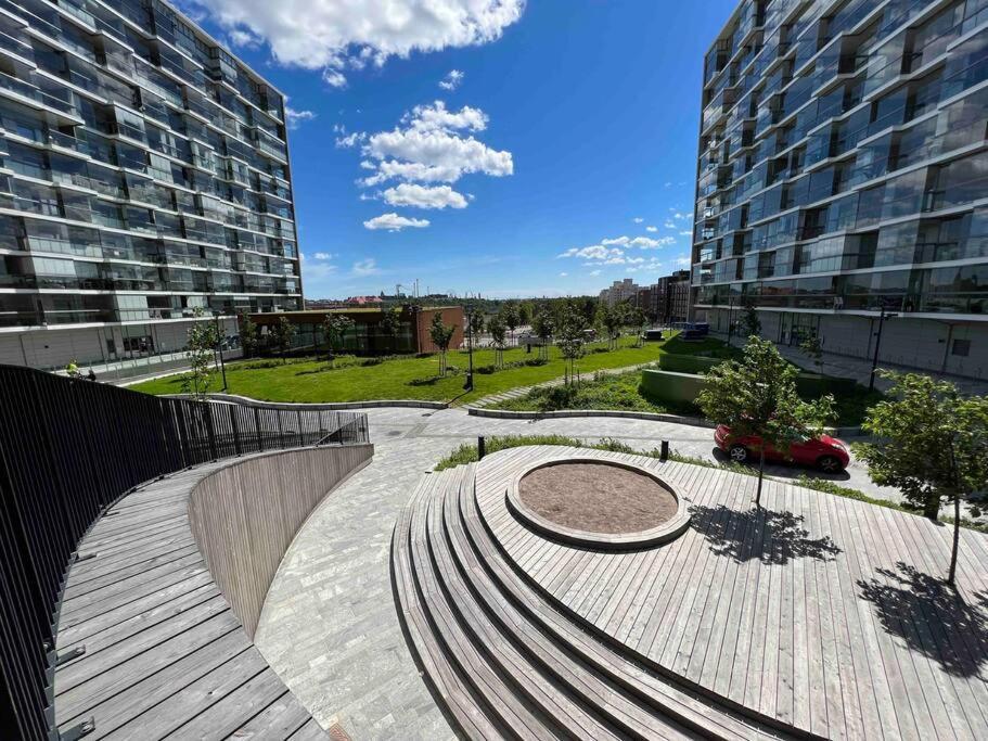 Brand New Modern Condo Built-In Mall Of Tripla Helsingfors Exteriör bild